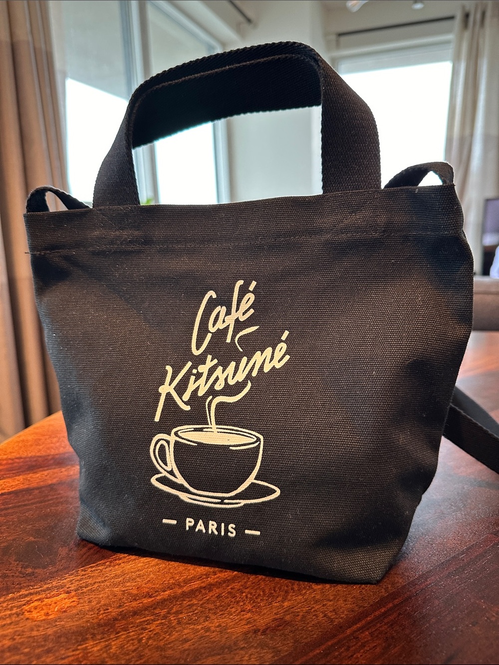 NWOT Cafe Kitsuné mini tote - Picture 2 of 5